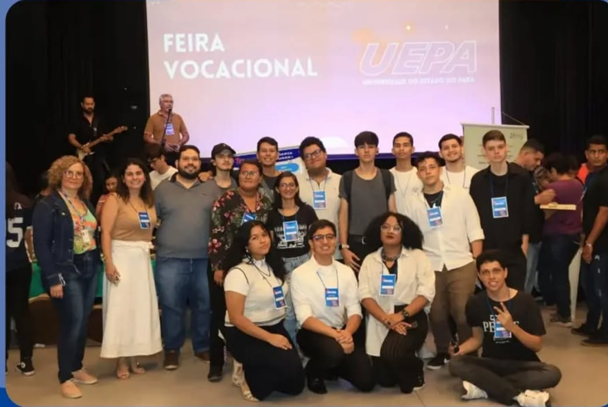 Primeira Feira Vocacional da UEPA Campus Ananindeua com apoio ativo do CAESoft